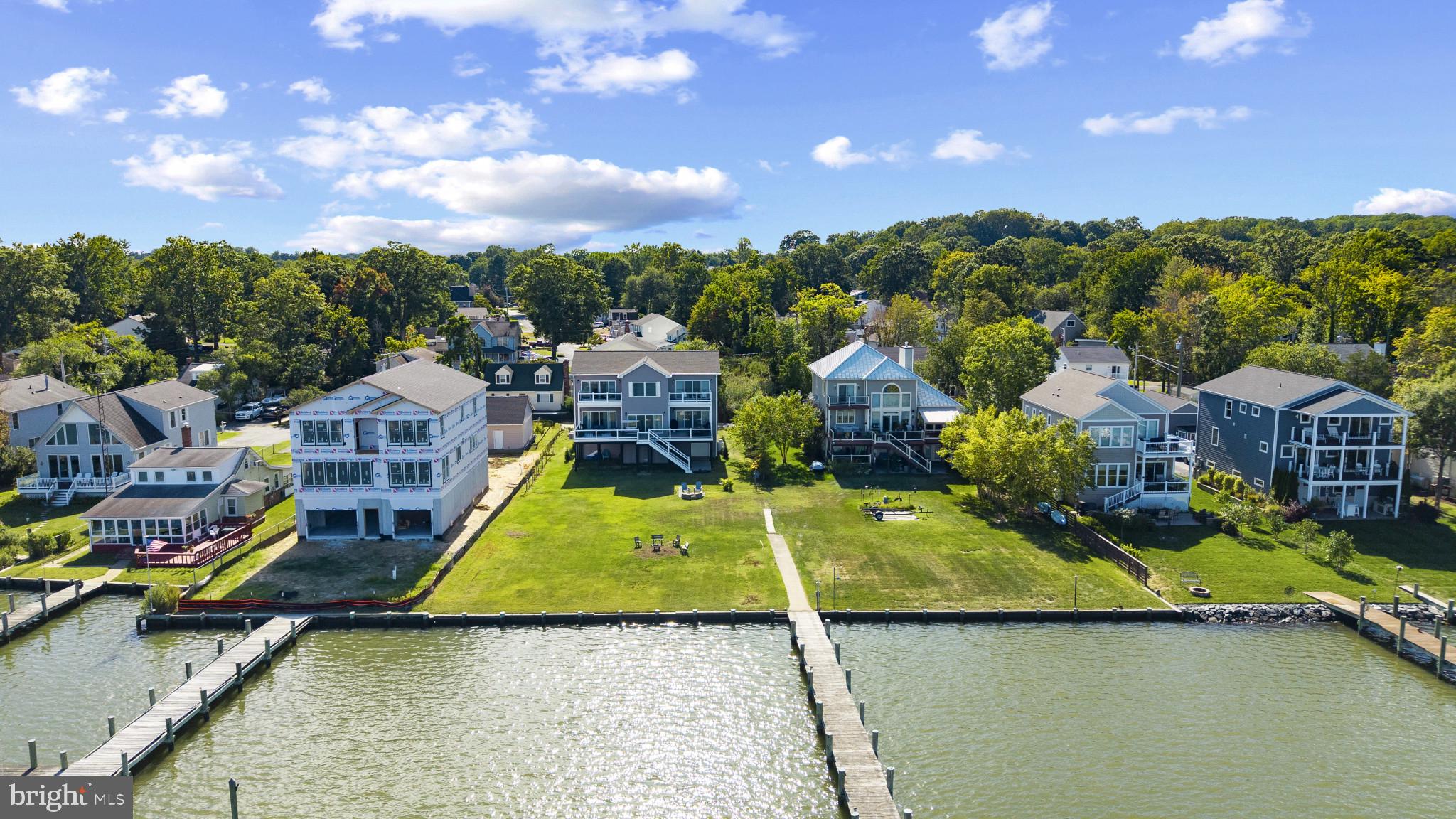 3675 1st Avenue Edgewater, MD 21037 - Photo 47 of 57 Aerial view of residential area featuring a large