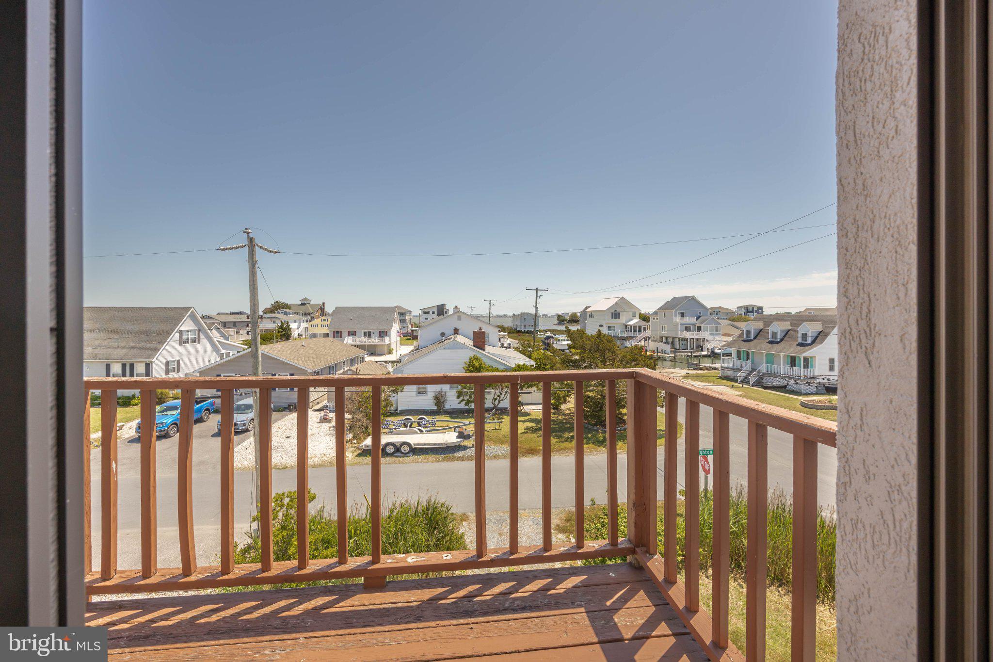 10431 Brighton Road Ocean City, MD 21842 - Photo 19 of 39 Charming coastal view from the balcony.
