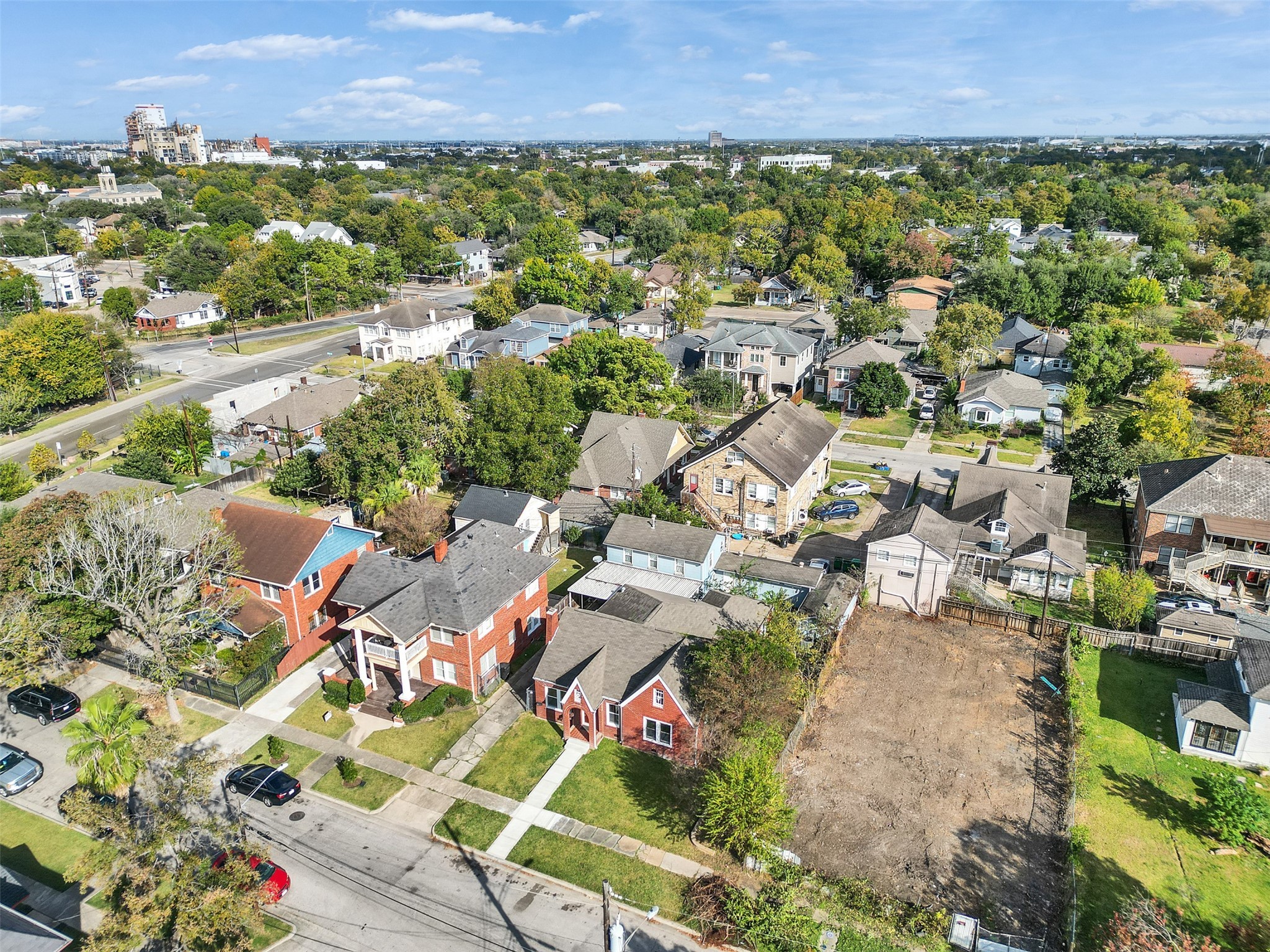 4625 Bell Street Houston, TX 77023 - Photo 2 of 33 an aerial view of residential houses with outdoor space