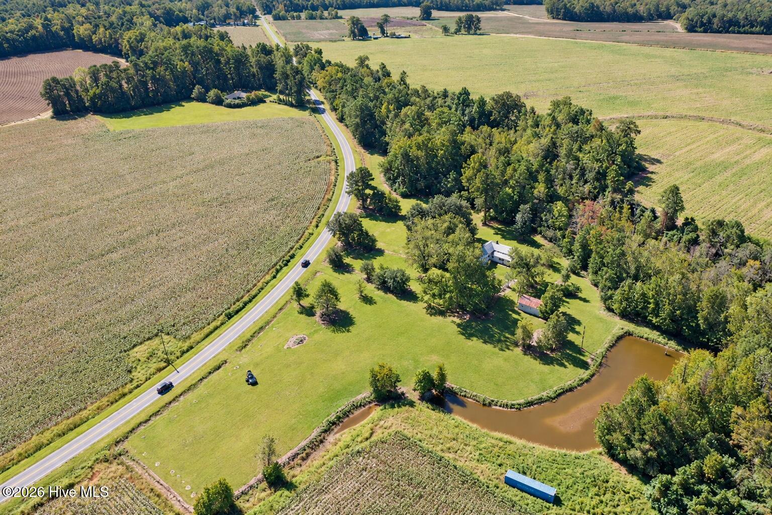 436 Dr Robinson Road Council, NC 28434 - Photo 52 of 54 Looking towards S. Elwell Ferry Rd
