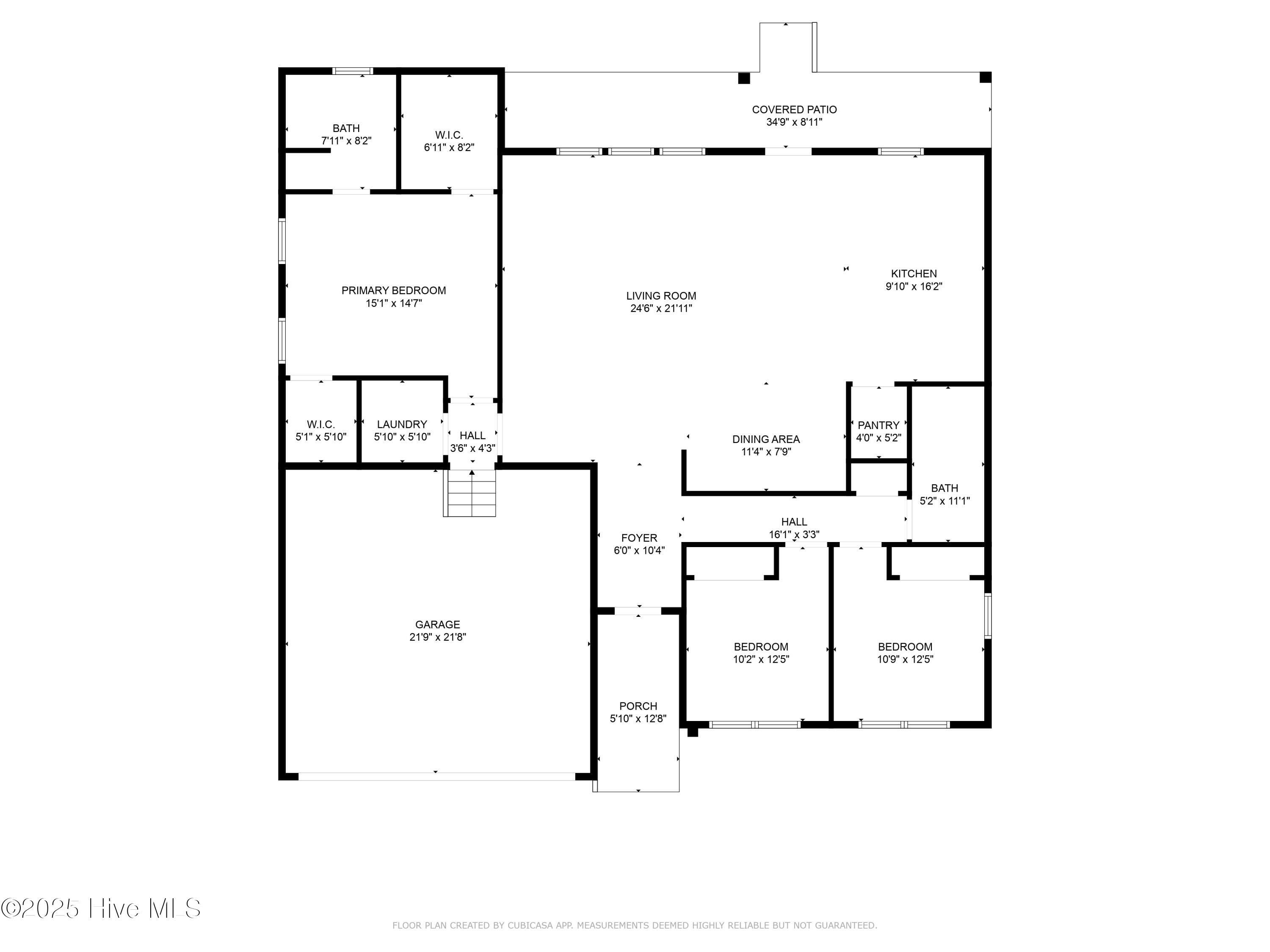 1080 Rutledge Court Northwest Calabash, NC 28467 - Photo 25 of 25 1080 Rutledge - Floorplan