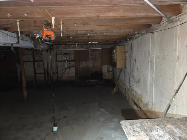 a view of storage and utility room