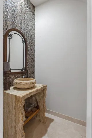 a view of a living room with a chandelier