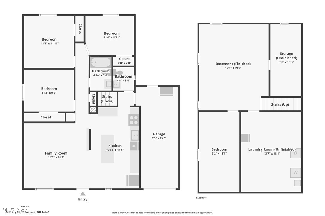 6475 Fry Road Brook Park, OH 44142 - Photo 20 of 20 Floor plan