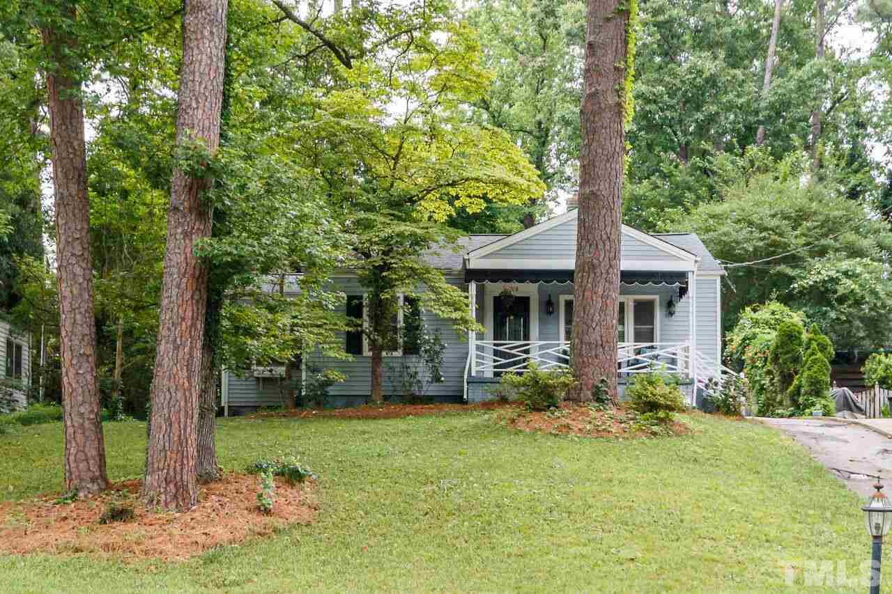 3018 Medlin Drive Raleigh, NC 27607 - Photo 1 of 30 Set back on the homesite, this home offers great privacy from your front porch. Beautiful views of neighborhood homes and nature.
