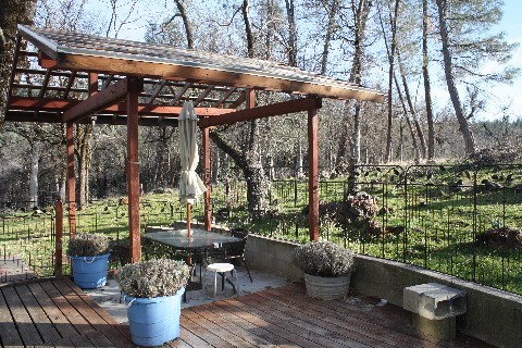 13618 Fern Road East Whitmore, CA 96096 - Photo 23 of 39 Back Patio to yard