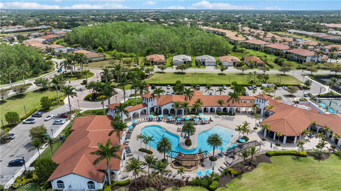 12000 Arbor Trace Drive Fort Myers, FL 33913 - Photo 48 of 50 an aerial view of residential houses with outdoor space and mountain view