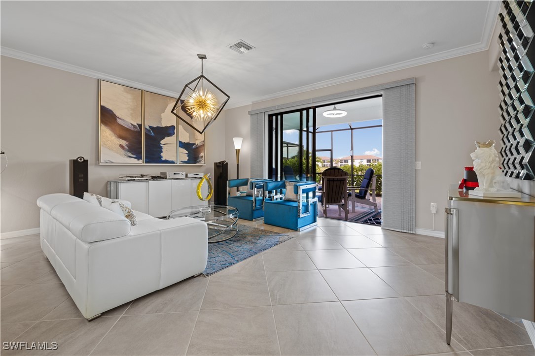 12000 Arbor Trace Drive Fort Myers, FL 33913 - Photo 7 of 50 a living room with fireplace furniture and a large window