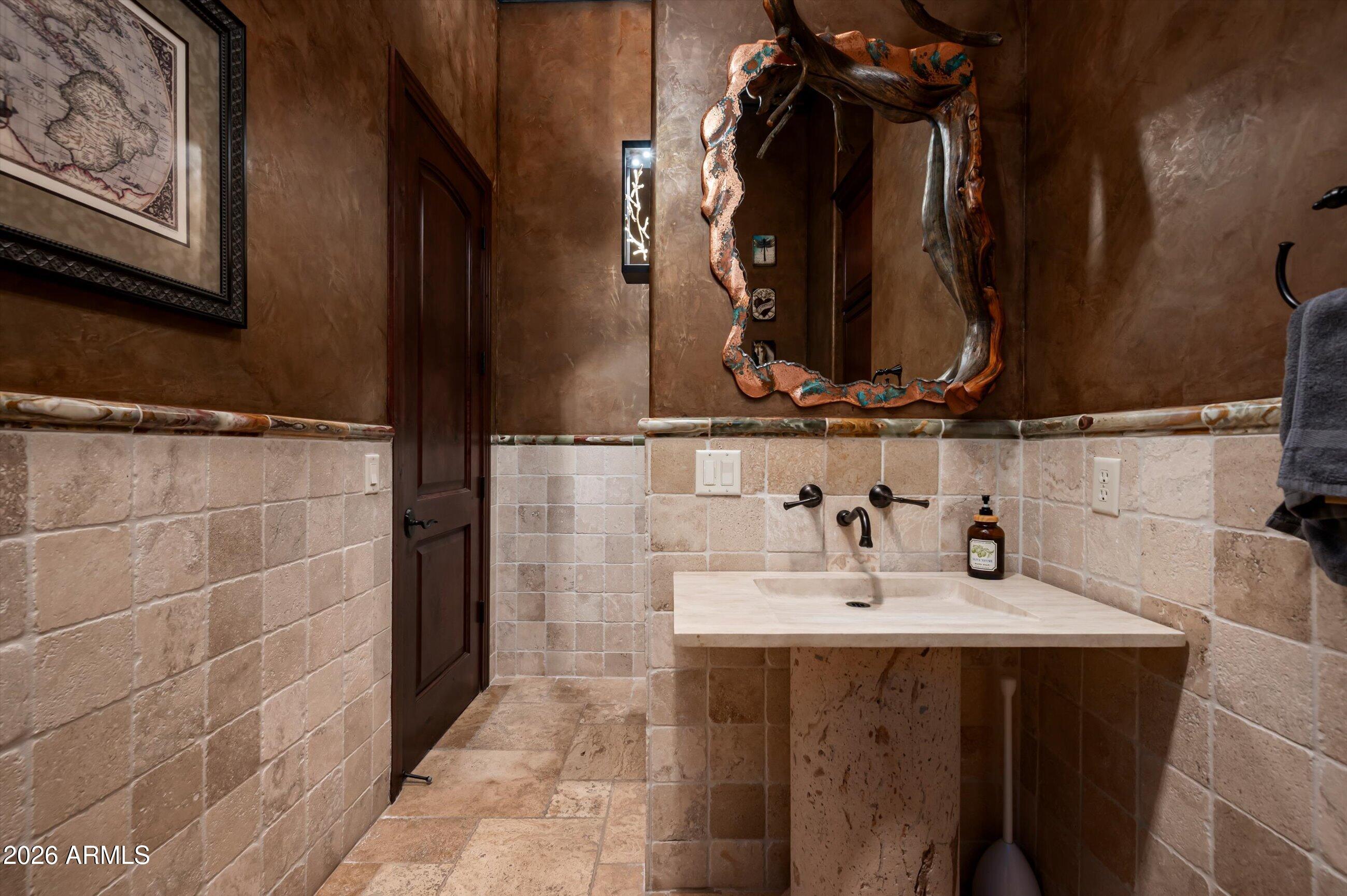 6308 North Cattletrack Road Scottsdale, AZ 85250 - Photo 40 of 64 Powder Bathroom