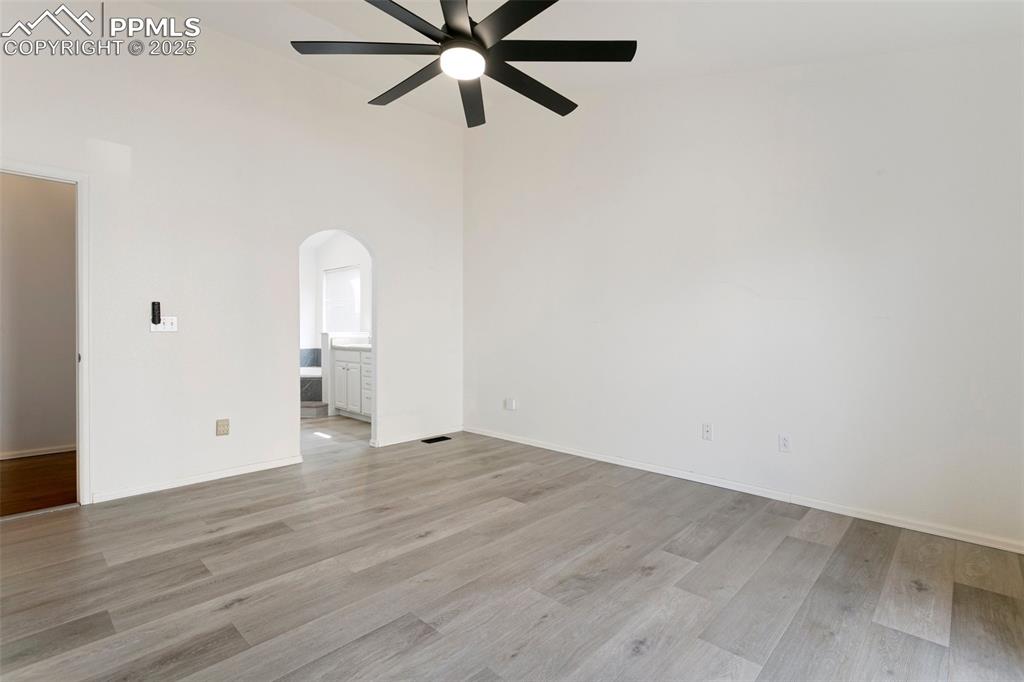 8946 Oakmont Road Peyton, CO 80831 - Photo 18 of 35 wooden floor in an empty room
