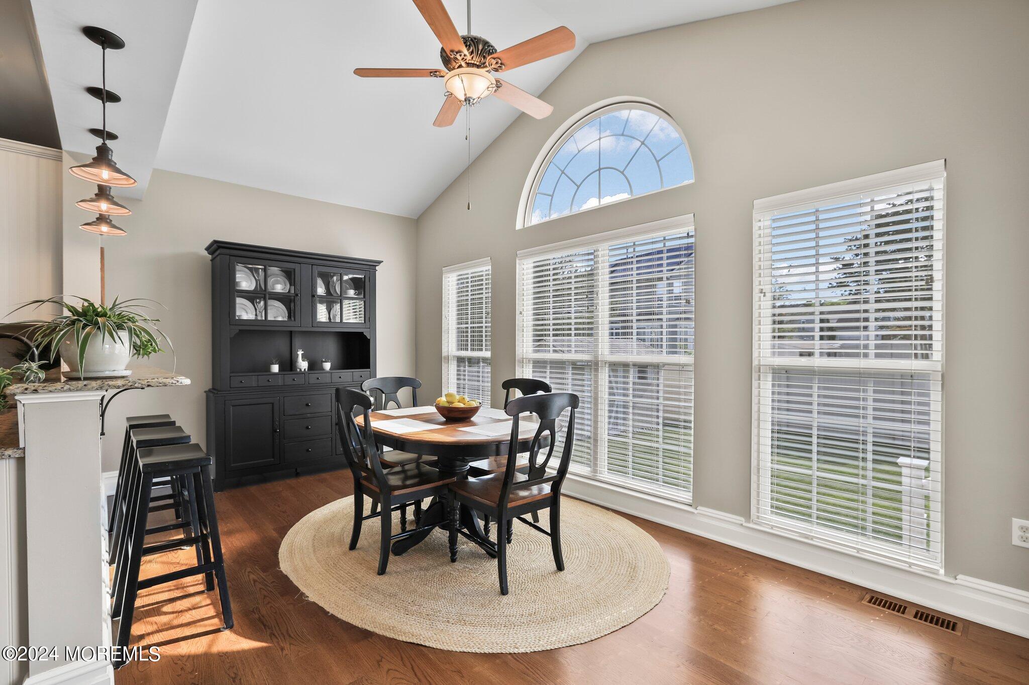 24 Firestone Drive Howell, NJ 07731 - Photo 19 of 70 a view of a dining room with furniture window and wooden floor