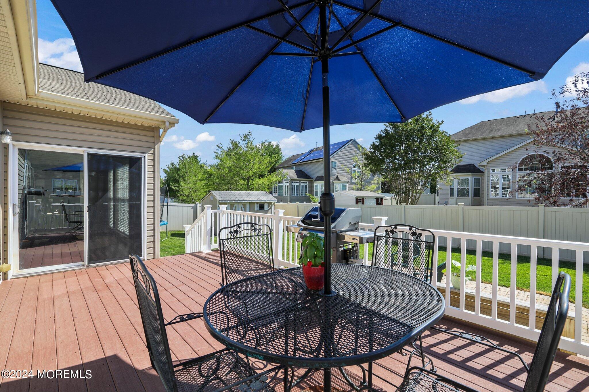 24 Firestone Drive Howell, NJ 07731 - Photo 56 of 70 a view of a patio on the deck and patio