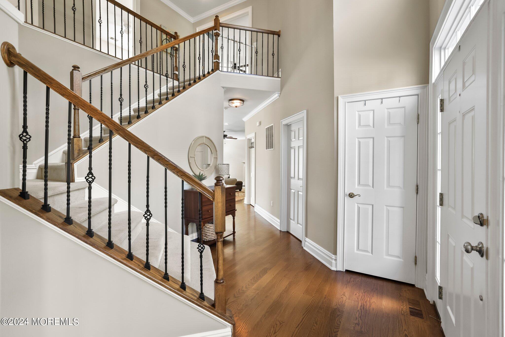 24 Firestone Drive Howell, NJ 07731 - Photo 9 of 70 a view of entryway with wooden floor