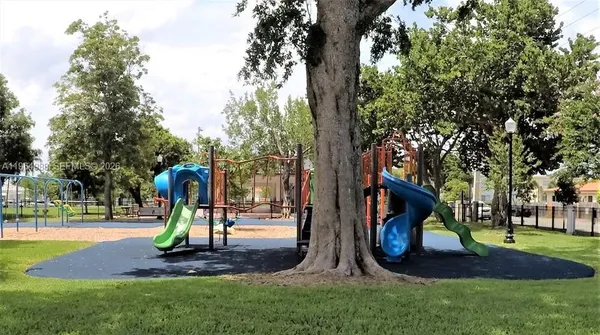 a park with kid zone