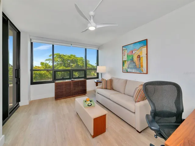 a front view of a building with street