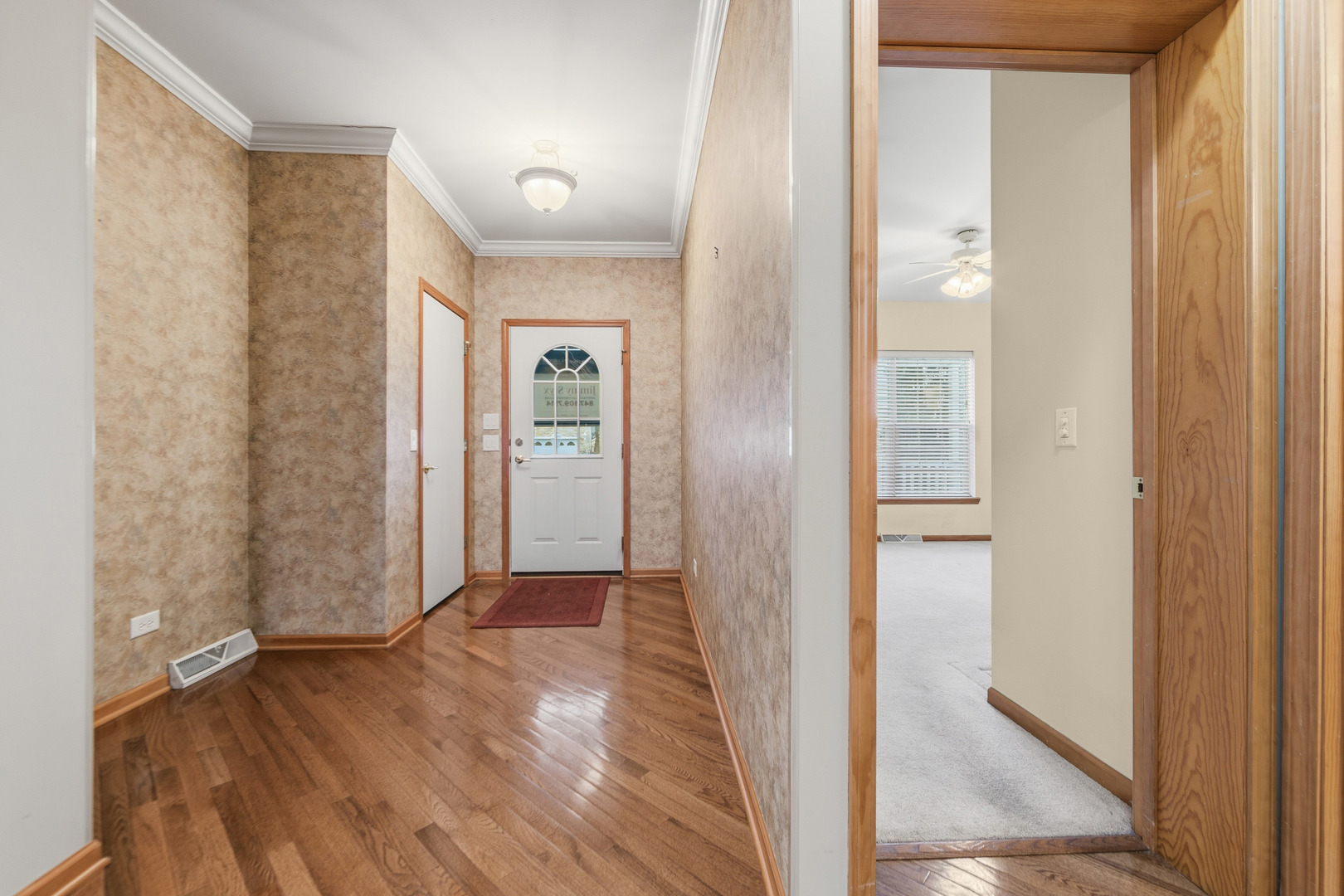 102 Hitching Post Lane Grayslake, IL 60030 - Photo 15 of 38 a view of a bathroom with wooden floor