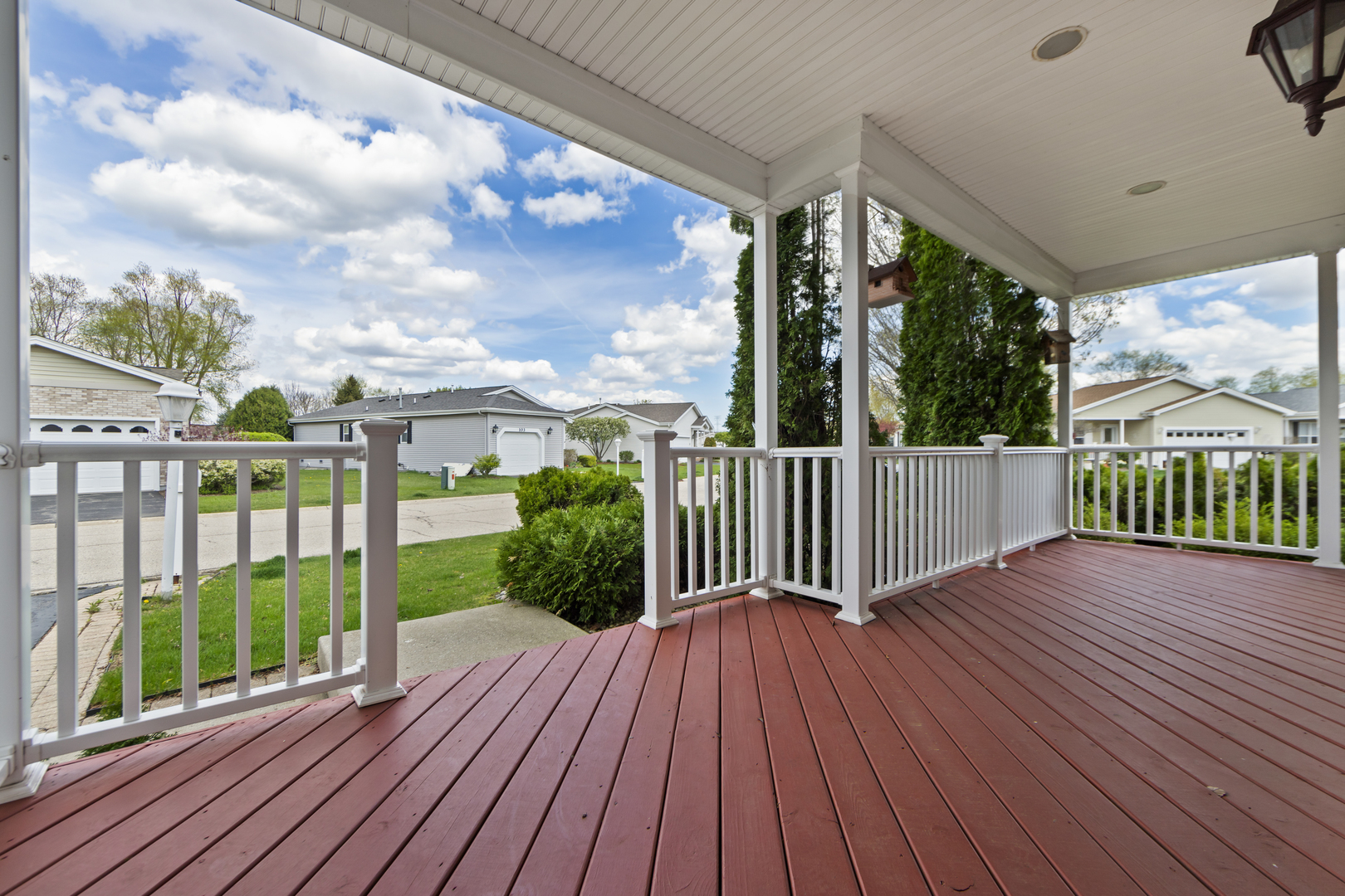 102 Hitching Post Lane Grayslake, IL 60030 - Photo 2 of 38 a view of a porch with wooden floor