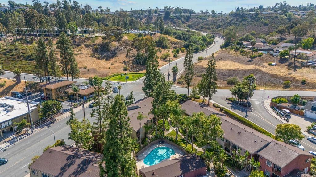 1280 West Main Street, Unit 42 El Cajon, CA 92020 - Photo 35 of 43 an aerial view of residential house with outdoor space