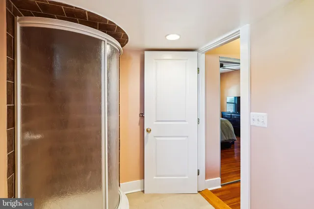 a view of front door