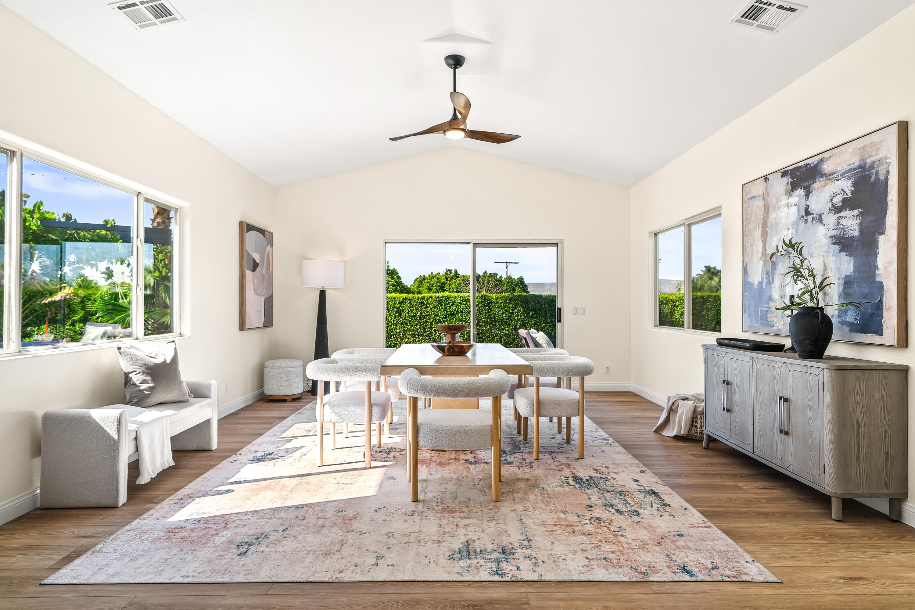 67980 Foothill Road Cathedral City, CA 92234 - Photo 21 of 60 a living room with furniture a window and a table