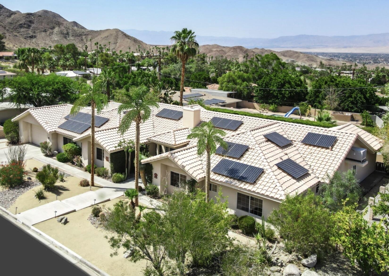 67980 Foothill Road Cathedral City, CA 92234 - Photo 54 of 60 a view of yard with outdoor seating