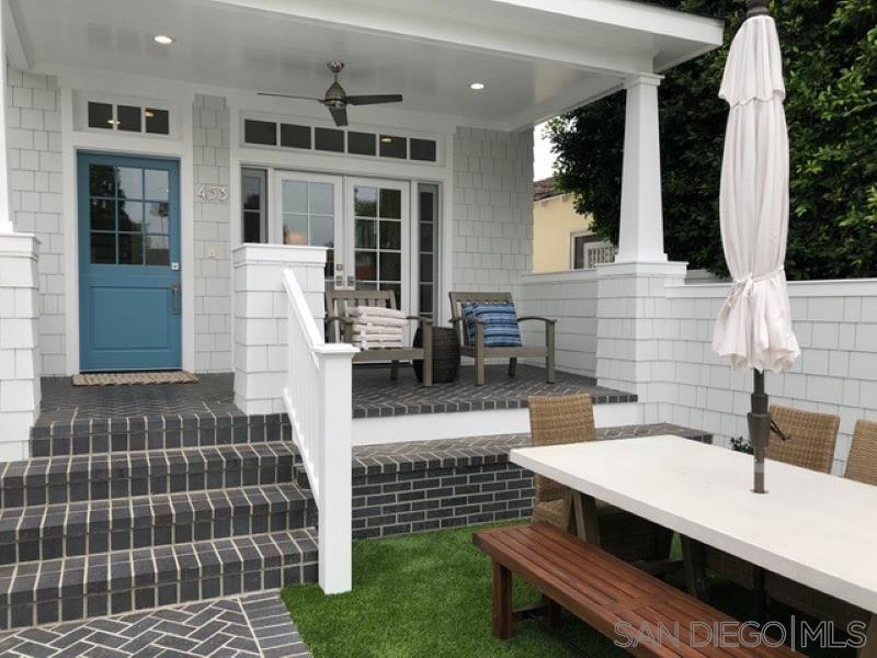 453 E Avenue Coronado, CA 92118 - Photo 2 of 16 a front view of a house with garden