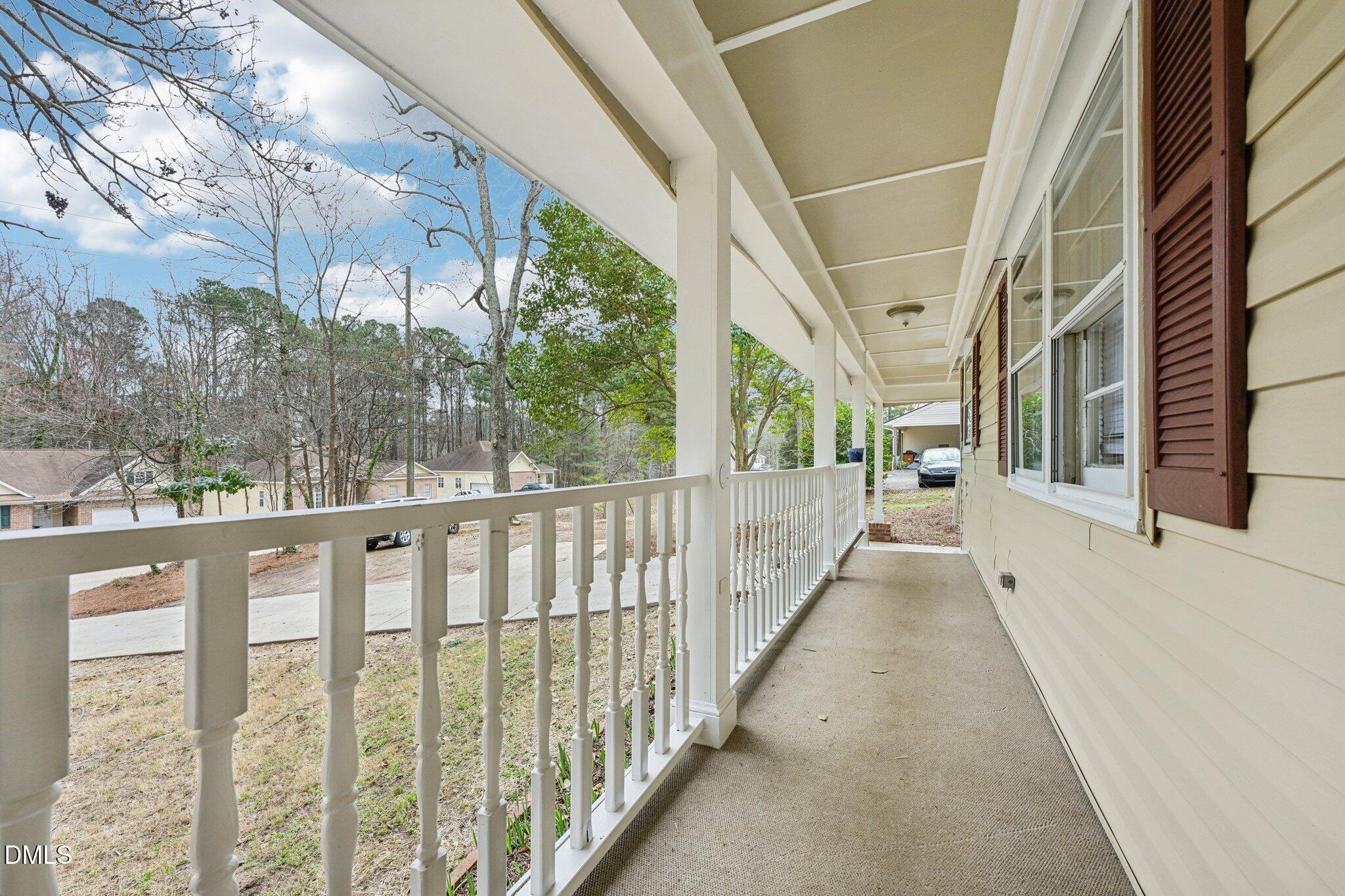 131 Creech Road Garner, NC 27529 - Photo 2 of 18 a view of a building from the balcony