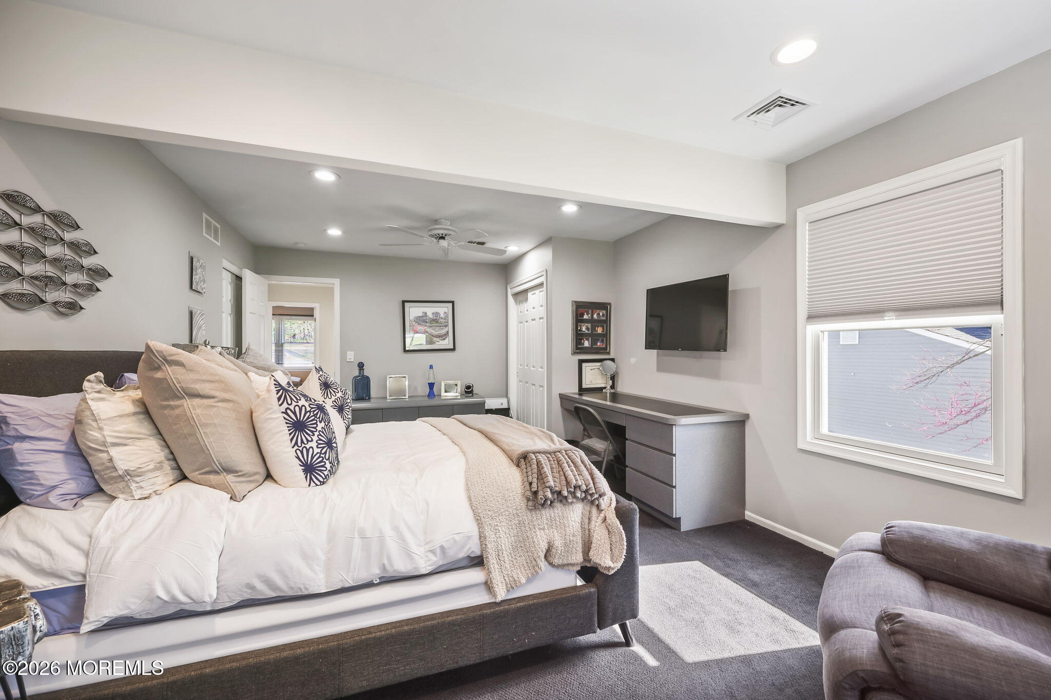 20 Colts Run Marlboro, NJ 07746 - Photo 29 of 44 a large bedroom with bed tv and window