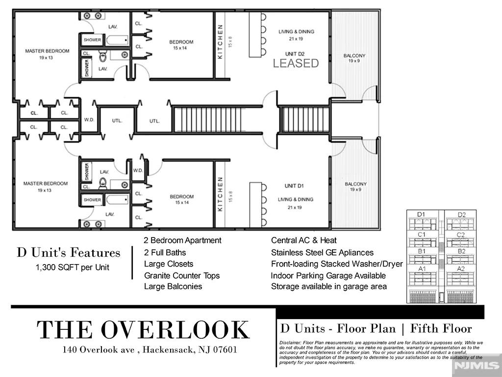 140 Overlook Avenue, Unit D 1 Hackensack, NJ 07601 - Photo 2 of 16