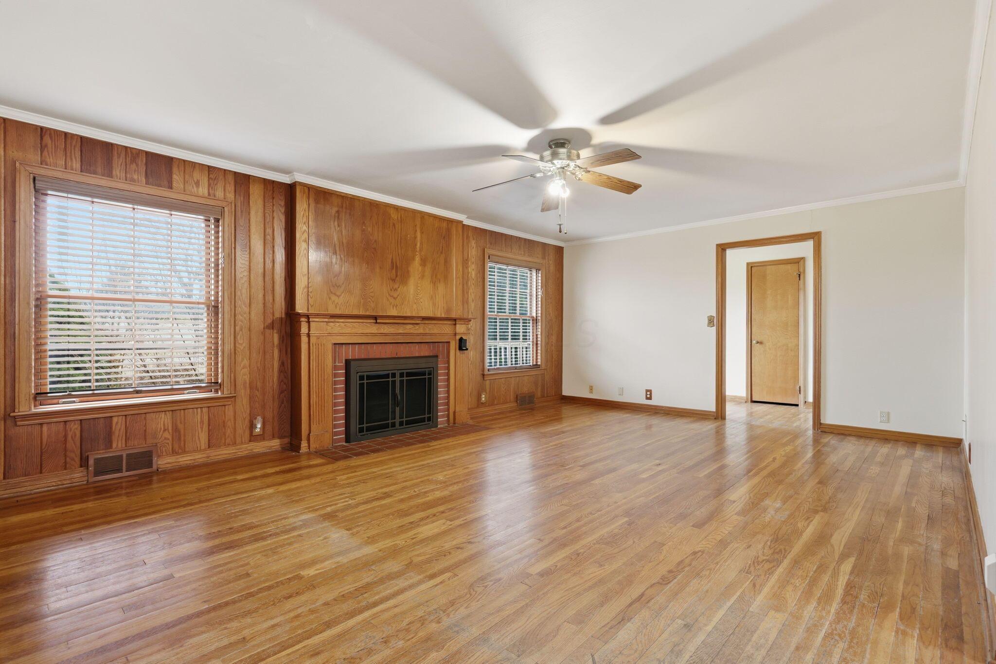 229 Heath Road Heath, OH 43056 - Photo 8 of 35 Living Room with beautiful hardwood floors
