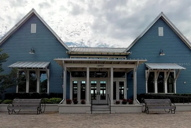 a front view of a house with entryway