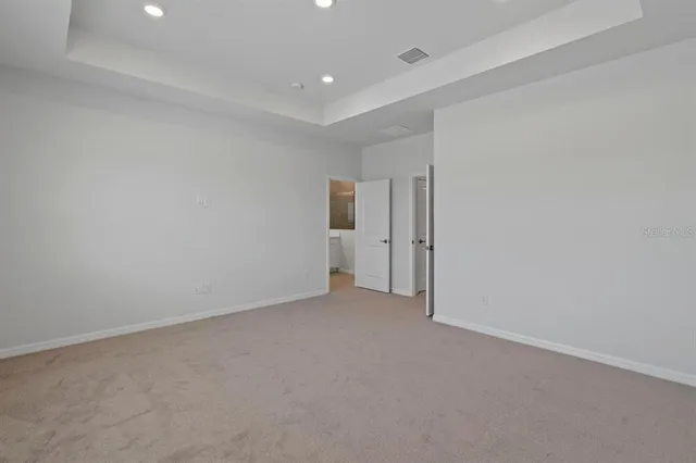 a view of empty room