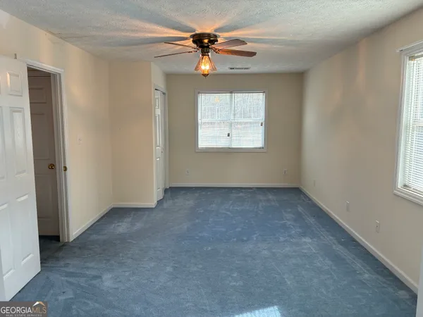 a view of a closet