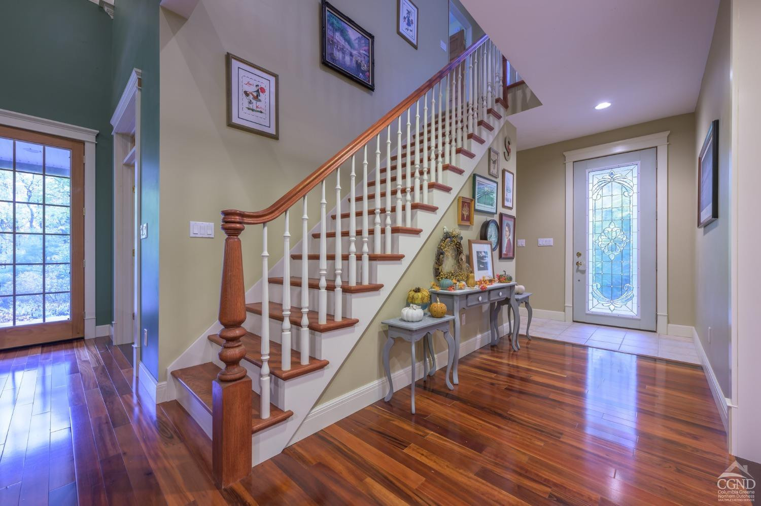 1013 Plank Road Poestenkill, NY 12018 - Photo 4 of 49 a view of entryway with wooden floor and stairs