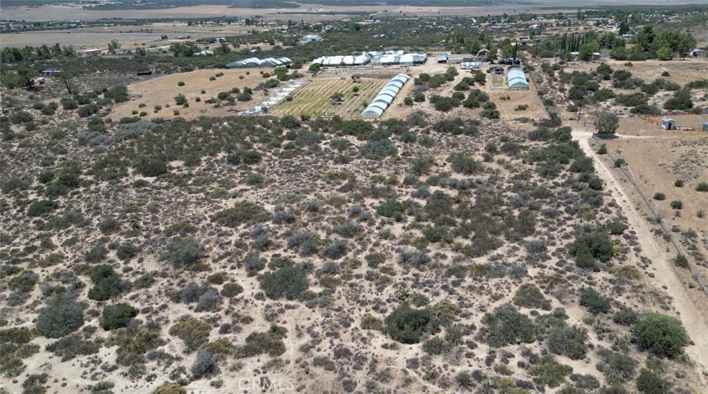 41790 Jay Dee Lane Anza, CA 92539 - Photo 10 of 22 an aerial view of house with yard and mountain view