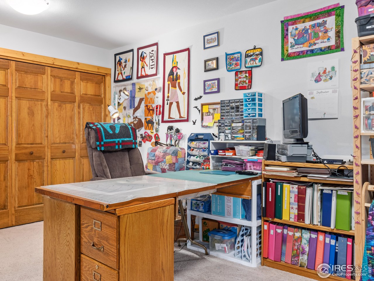 1850 Ranch Circle Estes Park, CO 80517 - Photo 36 of 46 Craft/Hobby Room!!