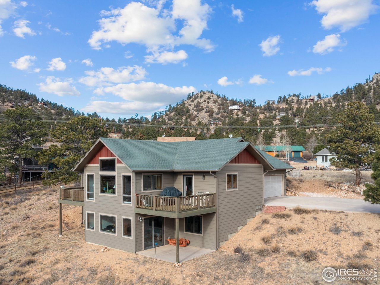 1850 Ranch Circle Estes Park, CO 80517 - Photo 7 of 46 2 Decks and a Patio!