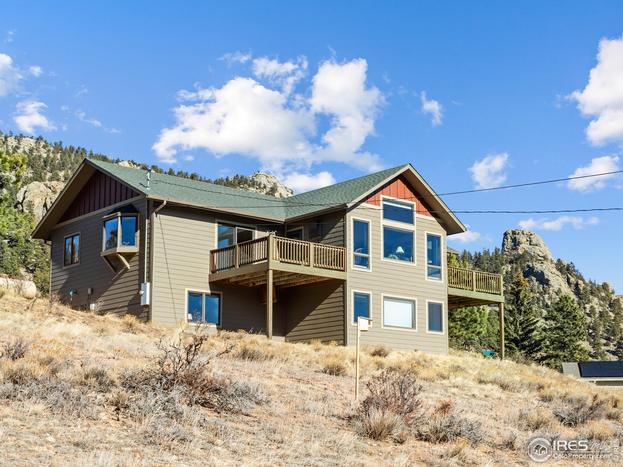 1850 Ranch Circle Estes Park, CO 80517 - Photo 8 of 46 Big Deck off the Primary BR!