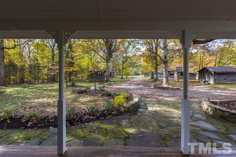 2730 Little River Church Road Hurdle Mills, NC 27541 - Photo 3 of 25 a view of a porch with backyard
