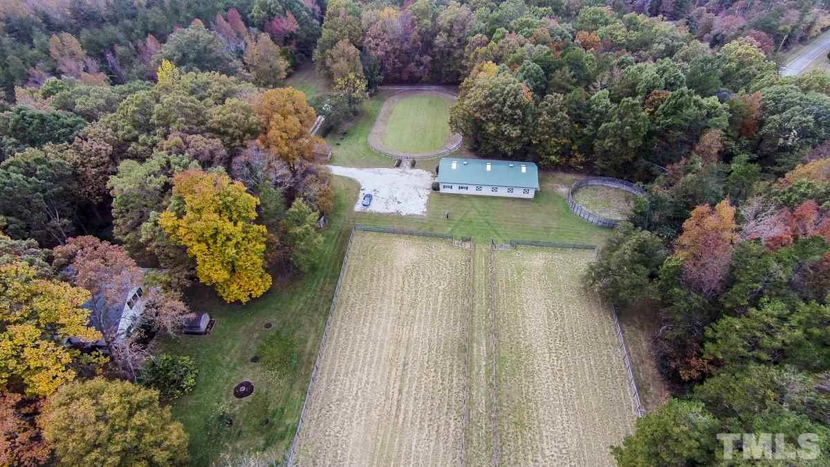 2730 Little River Church Road Hurdle Mills, NC 27541 - Photo 6 of 25 an aerial view of residential house with outdoor space