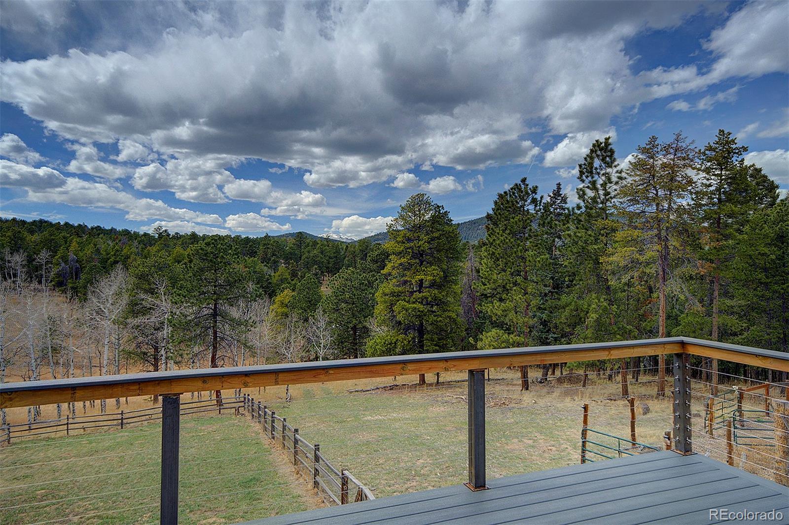 27987 Richmond Hill Road Conifer, CO 80433 - Photo 27 of 46 a view of swimming pool from a balcony