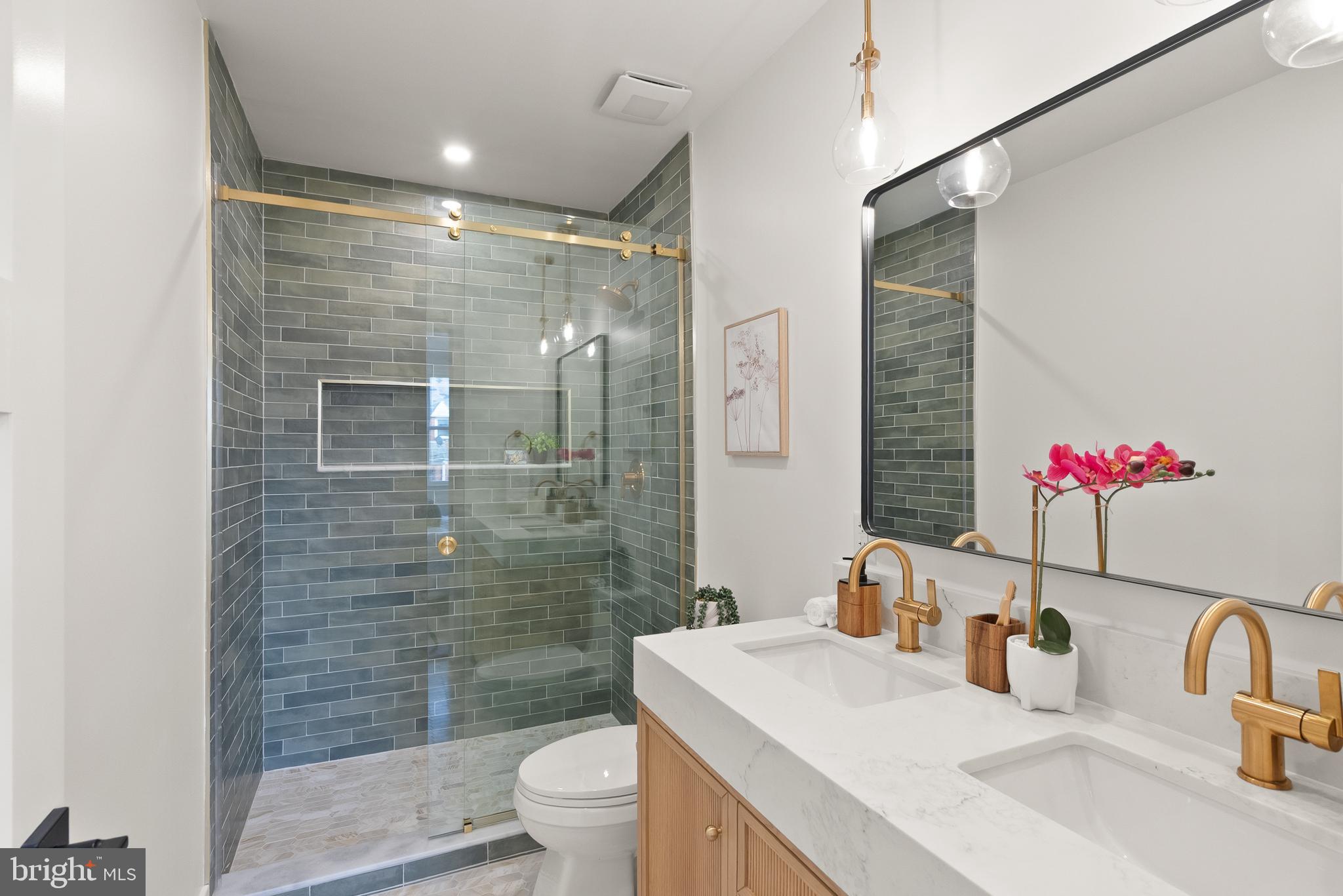 321 16th Street Northeast Washington, DC 20002 - Photo 21 of 45 Primary suite with two closets and designer bath