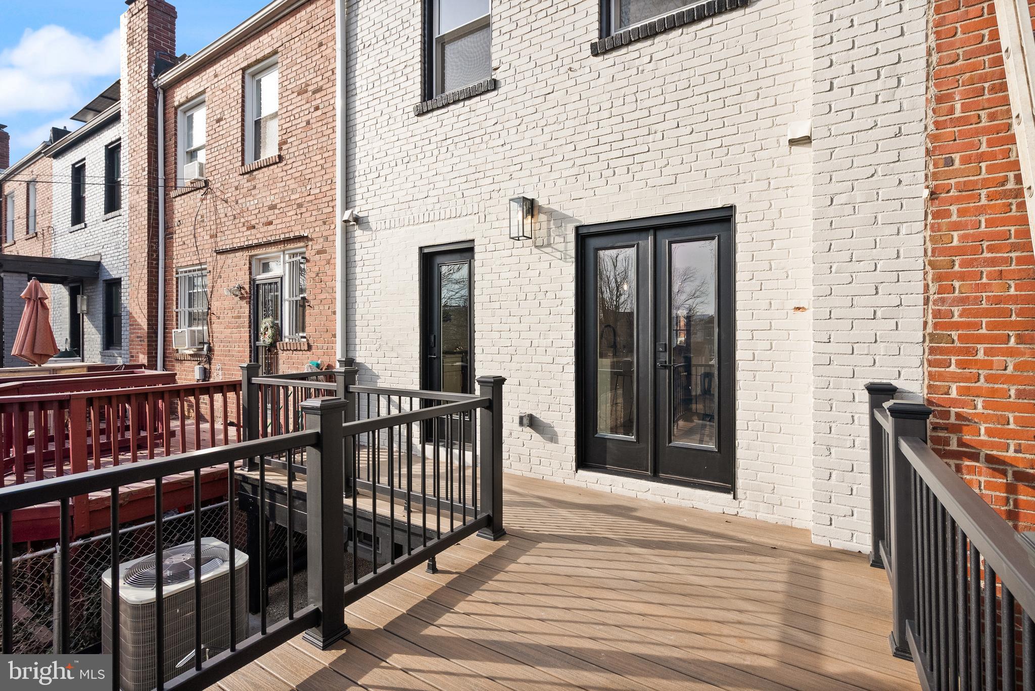 321 16th Street Northeast Washington, DC 20002 - Photo 36 of 45 Composite rear deck