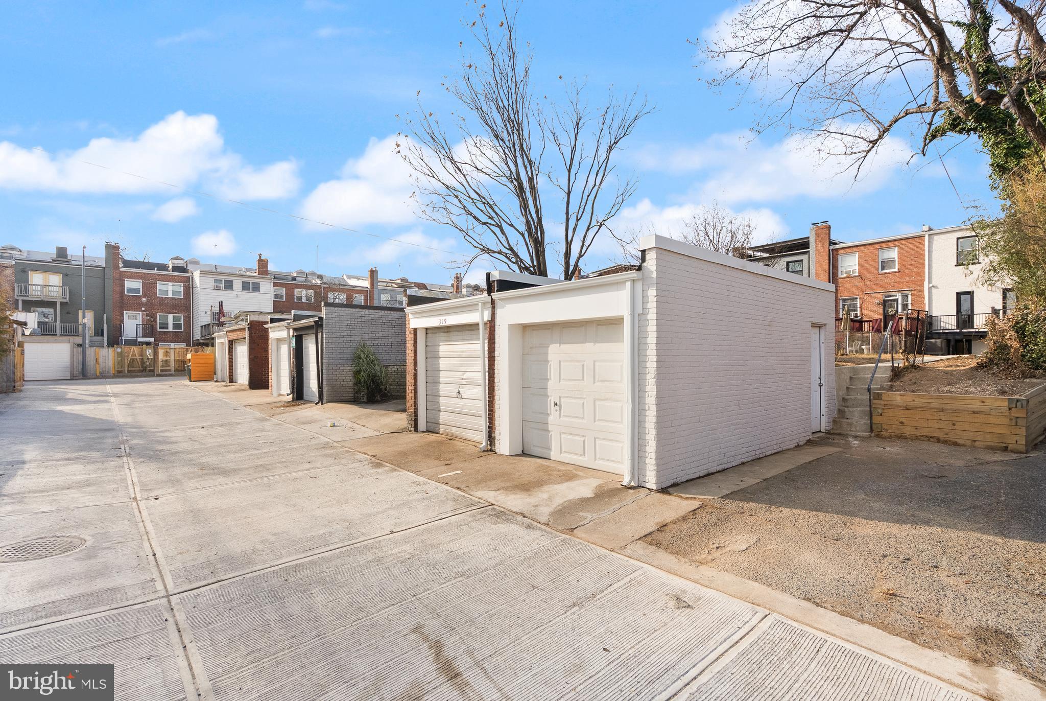 321 16th Street Northeast Washington, DC 20002 - Photo 41 of 45 Recently repaved alley
