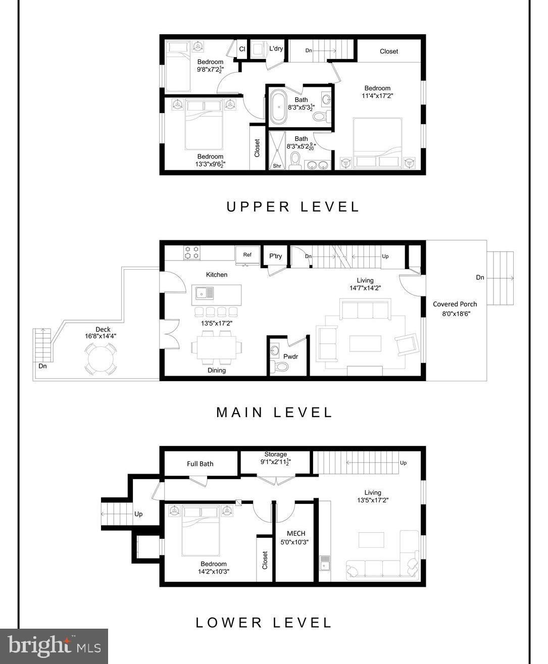 321 16th Street Northeast Washington, DC 20002 - Photo 45 of 45 Floor plan