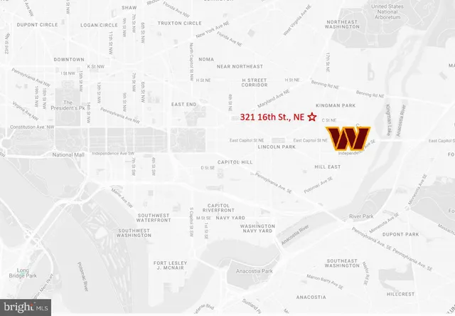 $1,049,900 | 321 16th Street Northeast, Washington, DC 20002