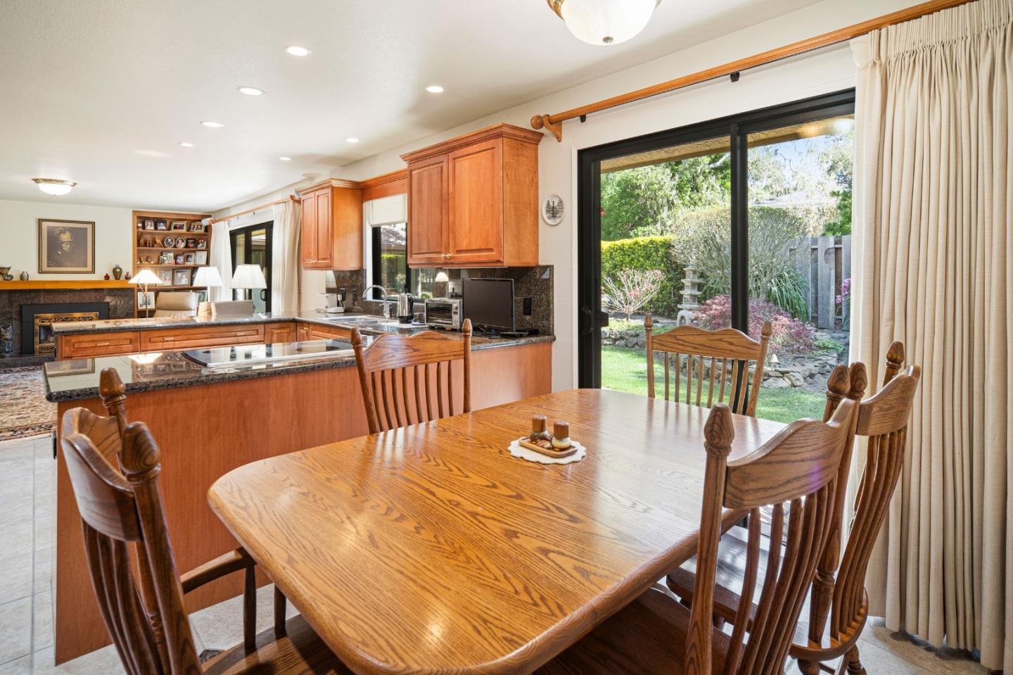 2911 Colton Road Pebble Beach, CA 93953 - Photo 20 of 46 a view of a dining room with furniture window and wooden floor