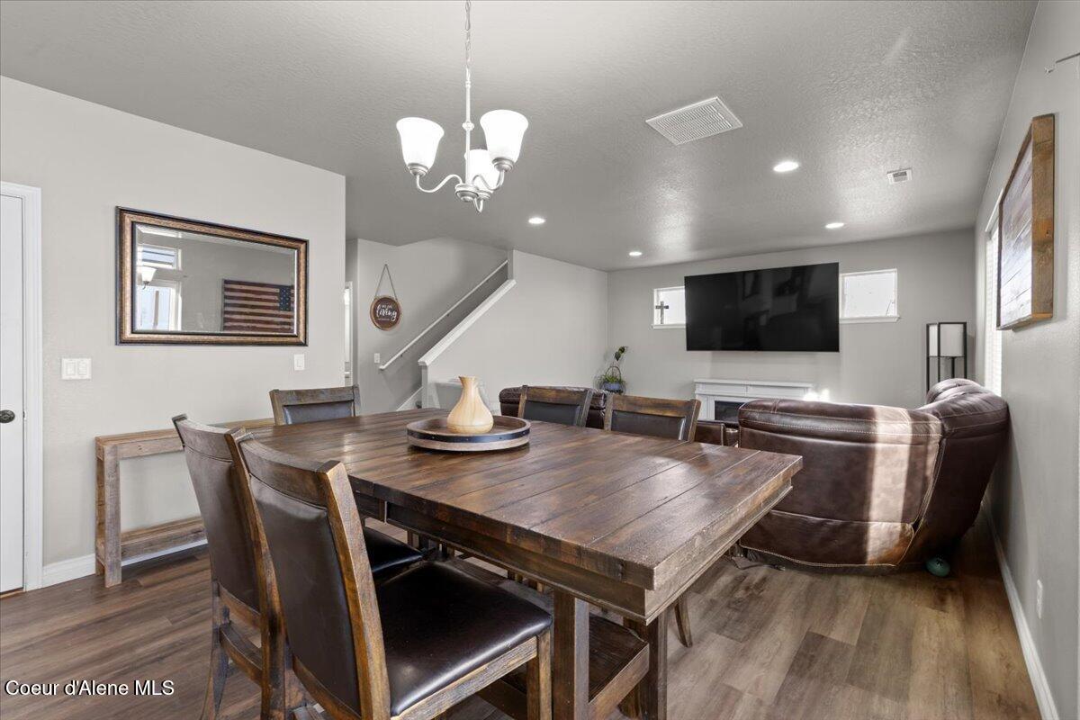 1020 West Jenicek Loop Post Falls, ID 83854 - Photo 19 of 67 Dining Looking Into Living Room