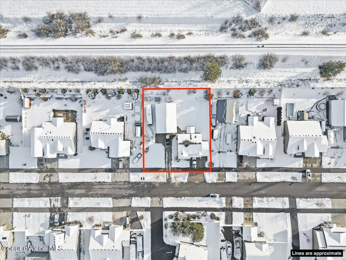 1020 West Jenicek Loop Post Falls, ID 83854 - Photo 55 of 67 Aerial. No Rear Neighbors