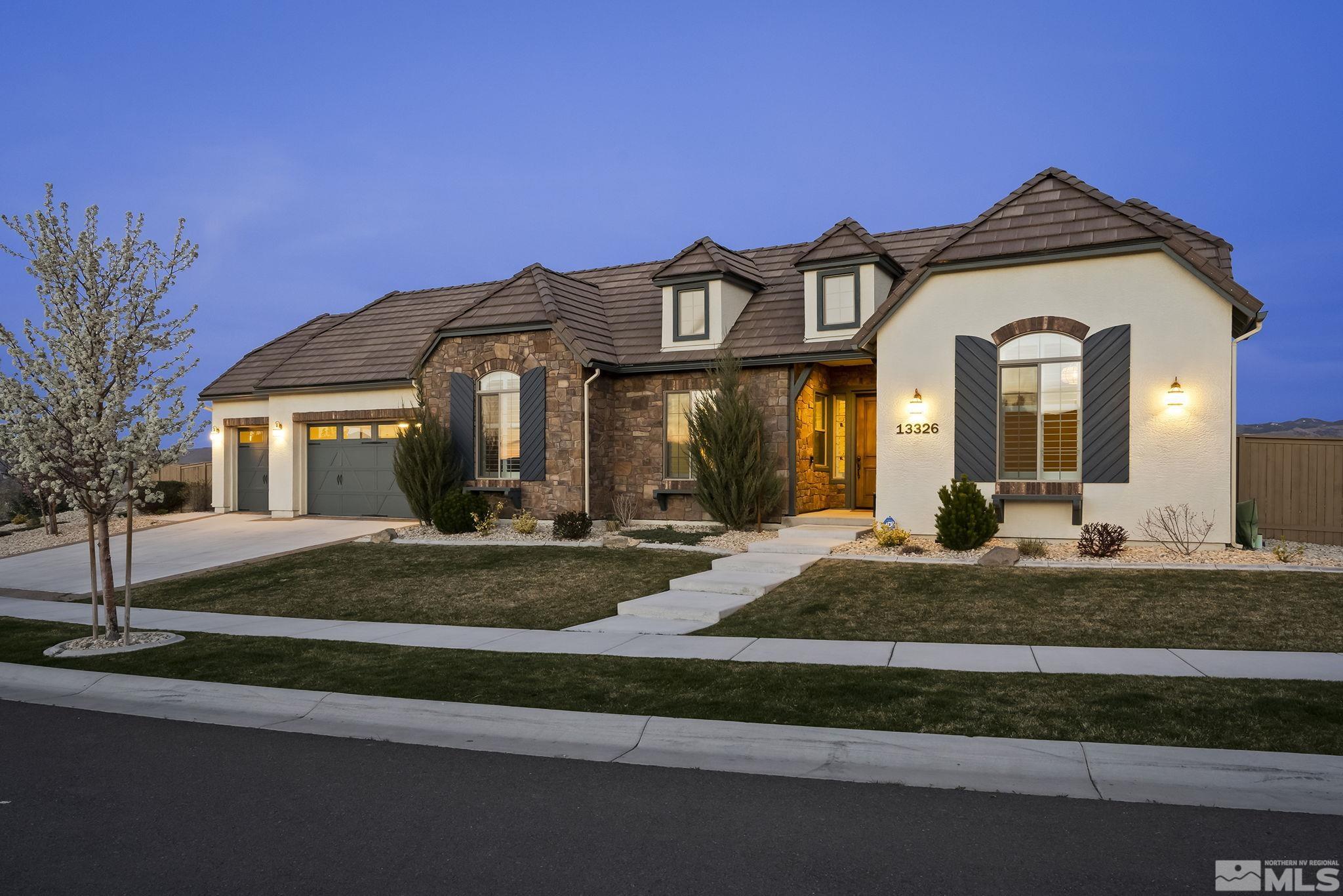13326 Travertine Lane Reno, NV 89511 - Photo 2 of 36 a front view of a house
